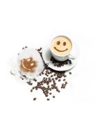 Kávé és Cappuccino díszítő sablonkészlet