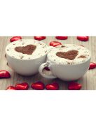 Kávé és Cappuccino díszítő sablonkészlet
