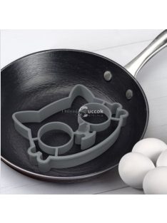 Cica Formájú Tükörtojás és Palacsintasütő Forma