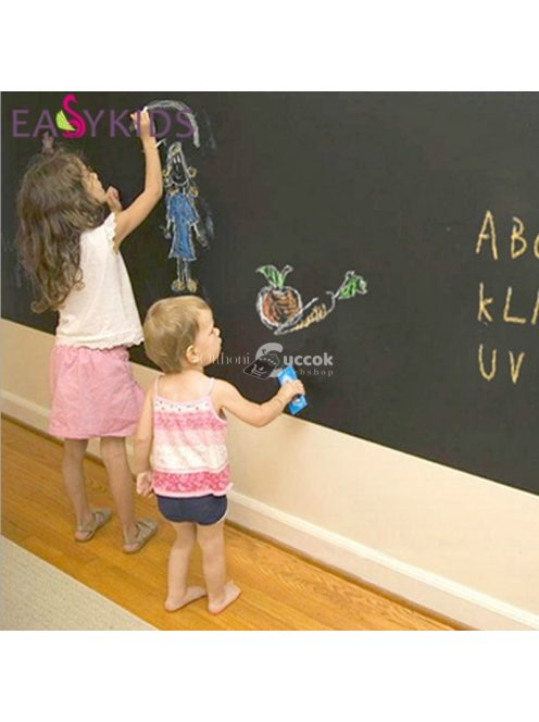 Krétatábla, táblamatrica, öntapadós krétatábla (krétával)