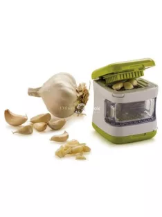 Fokhagyma szeletelő, kockázó