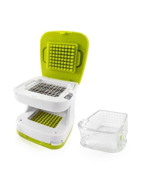 Fokhagyma szeletelő, kockázó