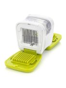 Fokhagyma szeletelő, kockázó