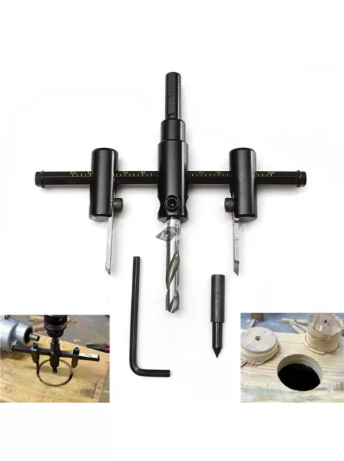 Állítható körkivágó készlet