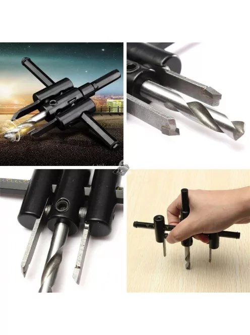 Állítható körkivágó készlet