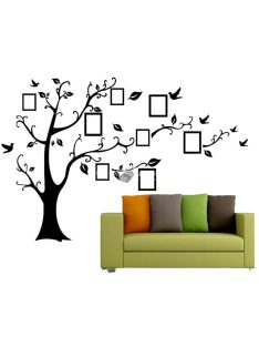 Falmatrica, faltetoválás, fényképkeretes fa fali matrica