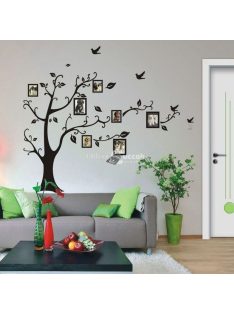 Falmatrica, faltetoválás, fényképkeretes fa fali matrica