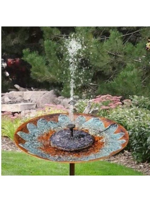 Napelemes szökőkút, kerti csobogó, kerti szökőkút