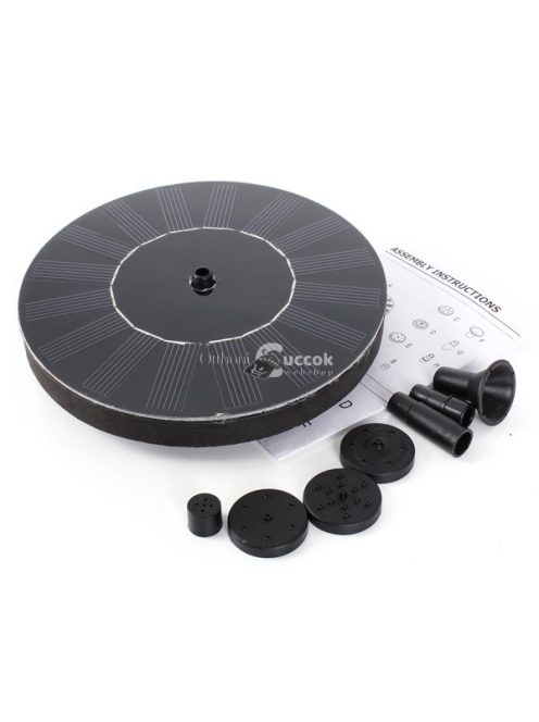 Napelemes szökőkút, kerti csobogó, kerti szökőkút