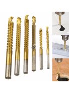 Titán-nitrid bevonatú extra erős fúró/fűrész szett