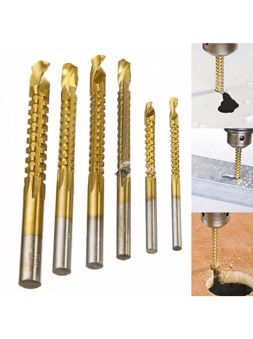 Titán-nitrid bevonatú extra erős fúró/fűrész szett