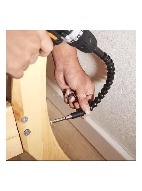 Flexibilis fúrószár csatlakozó fúróhoz, csavarhúzóhoz