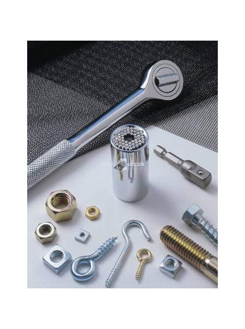 Dugókulcs, csőkulcs minden csavarfejhez (univerzális)