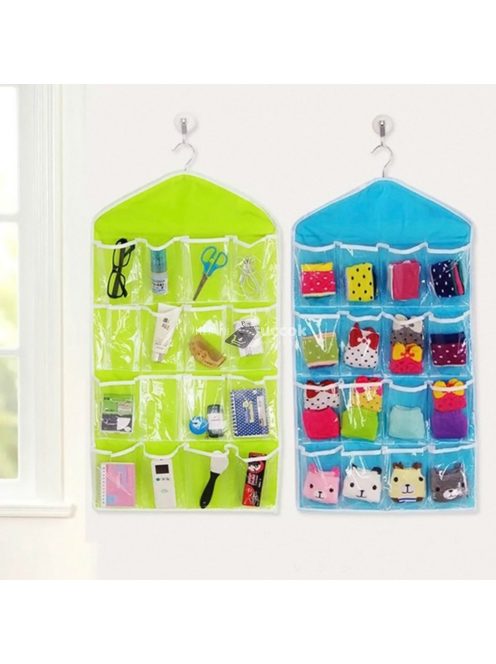 16 zsebes felakasztható tároló