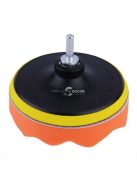 Autó polírozó szett 3 db polírkoronggal, autóápolási eszköz készlet fényezéshez