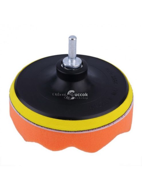 Autó polírozó szett 3 db polírkoronggal, autóápolási eszköz készlet fényezéshez