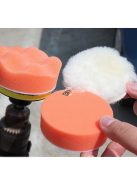 Autó polírozó szett 3 db polírkoronggal, autóápolási eszköz készlet fényezéshez