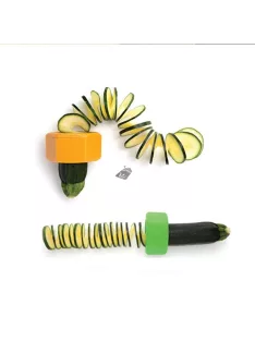   Uborka szeletelő és spirálozó konyhai eszköz zöldségdekoráláshoz