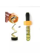 Uborka szeletelő és spirálozó konyhai eszköz zöldségdekoráláshoz