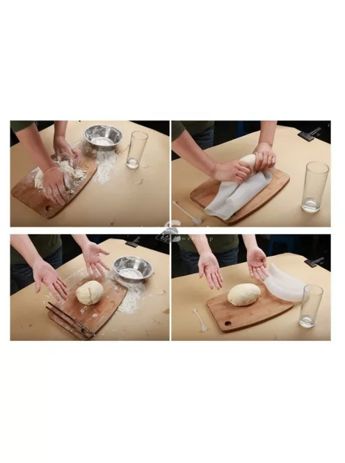 Szilikon tésztagyúró és dagasztó zsák sütéshez és főzéshez