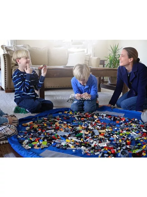 Gyerekszőnyeg, játékszőnyeg, összehúzható tárolós játékszőnyeg gyermekeknek