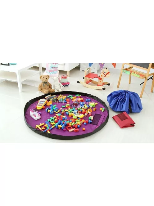 Gyerekszőnyeg, játékszőnyeg, összehúzható tárolós játékszőnyeg gyermekeknek