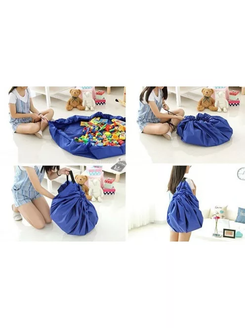 Gyerekszőnyeg, játékszőnyeg, összehúzható tárolós játékszőnyeg gyermekeknek