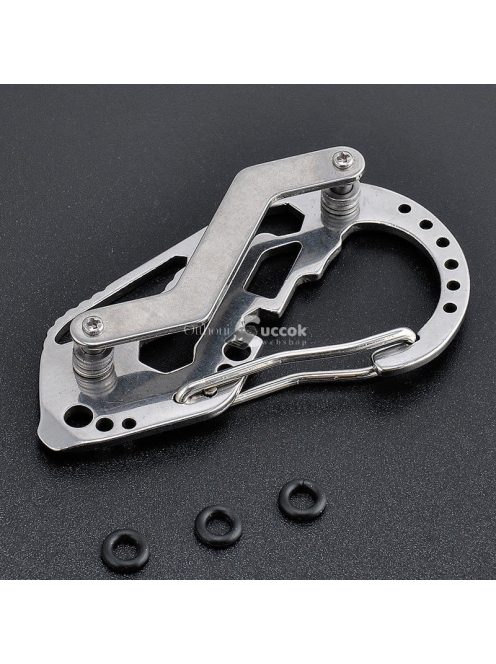 Kulcsrendszerező karabiner praktikus kulcstartó és szervező eszköz