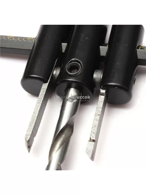 Állítható körkivágó készlet fa- és fémmegmunkáláshoz