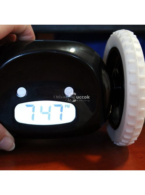 Elmászós ébresztőóra – innovatív, mozgó ébresztő funkcióval rendelkező óra, ami segít az ébredésben