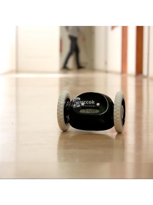 Elmászós ébresztőóra – innovatív, mozgó ébresztő funkcióval rendelkező óra, ami segít az ébredésben