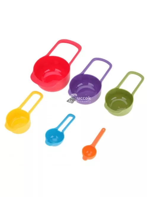 6db-os konyhai mérőkanál készlet pontos adagoláshoz