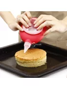 Tortadíszítő és sütemény kinyomó szett - Krémnyomó és macaron készítő eszközök