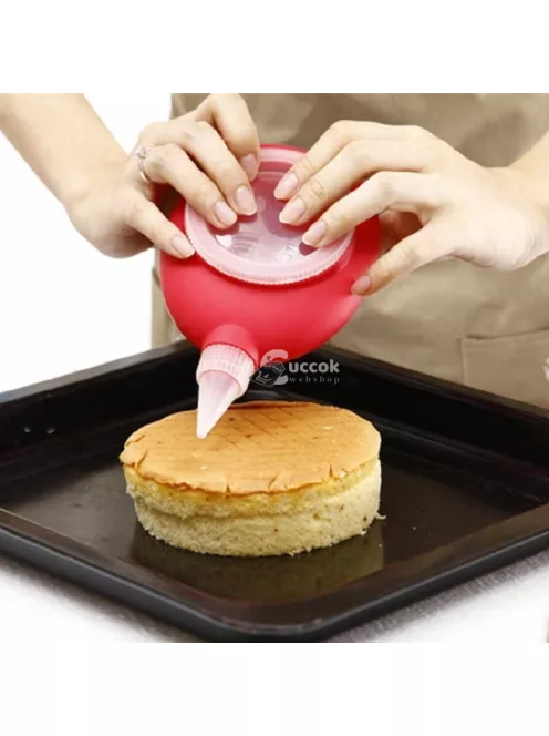 Tortadíszítő és sütemény kinyomó szett - Krémnyomó és macaron készítő eszközök