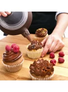 Tortadíszítő és sütemény kinyomó szett - Krémnyomó és macaron készítő eszközök