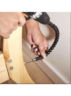   Flexibilis fúrószár csatlakozó fúróhoz és csavarhúzóhoz - Rugalmas szerszámtoldó adapter nehezen elérhető helyekhez