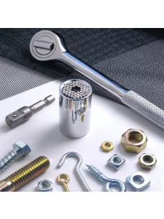   Univerzális Dugókulcs és Csőkulcs Készlet Minden Csavarfejhez