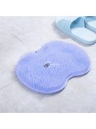 MassageBrush ergonomikus kefe lábmosáshoz és pihentető masszázshoz, szürke színben