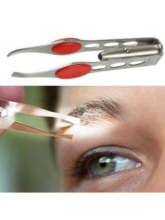   LED-es precíziós szemöldökcsipesz beépített világítással