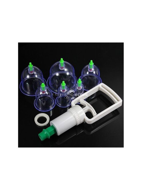 Vákuumterápiás készlet fájdalomcsillapításhoz és izomregenerációhoz