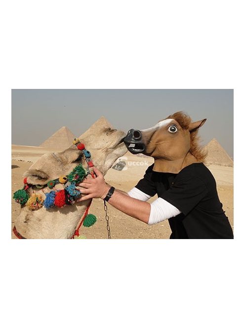 Lófej maszk - Jelmez kiegészítő partira és szórakozáshoz