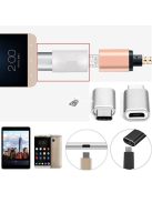 Micro USB - USB C átalakító, konverter okostelefonokhoz és táblagépekhez kompatibilis adapter
