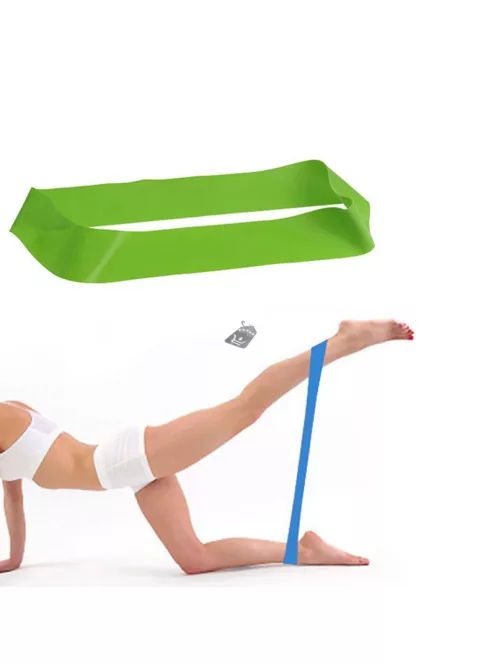 Fitness Gumiszalag Készlet - Két Darab Erősítő Gumiszalag Edzéshez