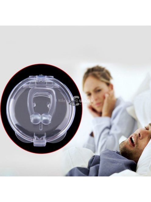 Horkolásgátló Snore Stopper szilikon orrbetét alvásjavításhoz