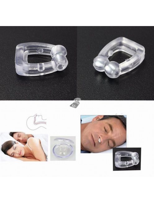 Horkolásgátló Snore Stopper szilikon orrbetét alvásjavításhoz