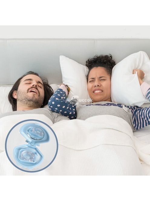 Horkolásgátló Snore Stopper szilikon orrbetét alvásjavításhoz