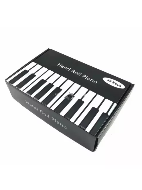 Flexibilis összecsukható elektromos és digitális szintetizátor zongora gyakorláshoz és zeneszerzéshez