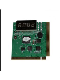   PC diagnosztika alaplap POST teszter kártya PCI és ISA foglalathoz