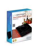 Esperanza Indukciós Főzőlap Krakatau - 2 Zónás, Energiatakarékos Főzési Megoldás Fekete Színben - EKH011