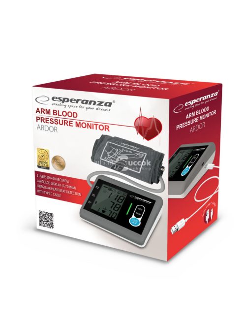 Esperanza Ardor ECB004 vérnyomásmérő karkötő - egészségügyi monitorozó eszköz csuklóra